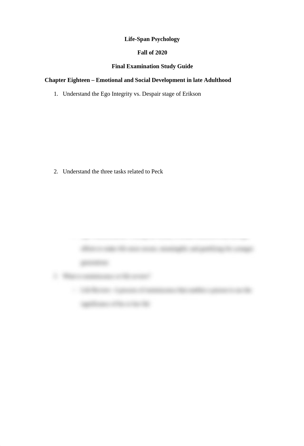 Chapter 18 - Psychosocial Development in Late Adulthood .docx_dg46257h5ra_page1