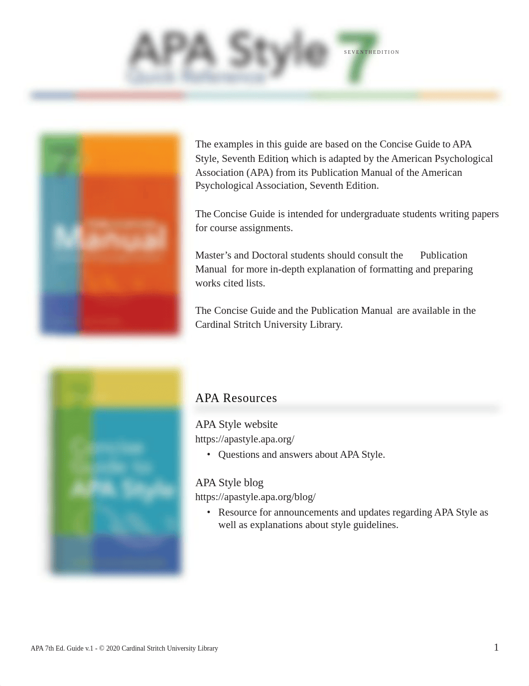 APA 7th Edition Quick Reference Guide. Version 1.pdf_dg47dy28vjo_page1