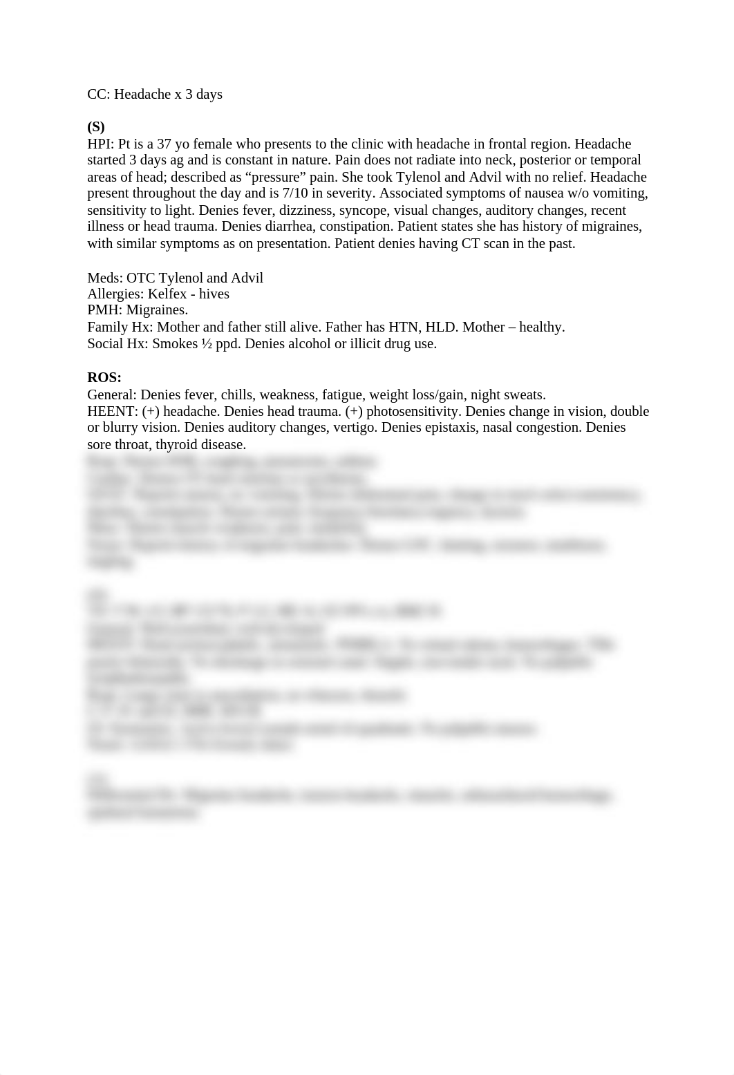 Week 8, Migraine SOAP note.docx_dg4k9cwxknz_page1