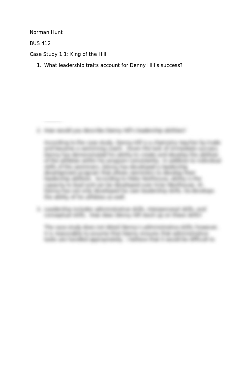BUS 412 - Case Study 1-1- Norman Hunt_dg4ojpjmmou_page1