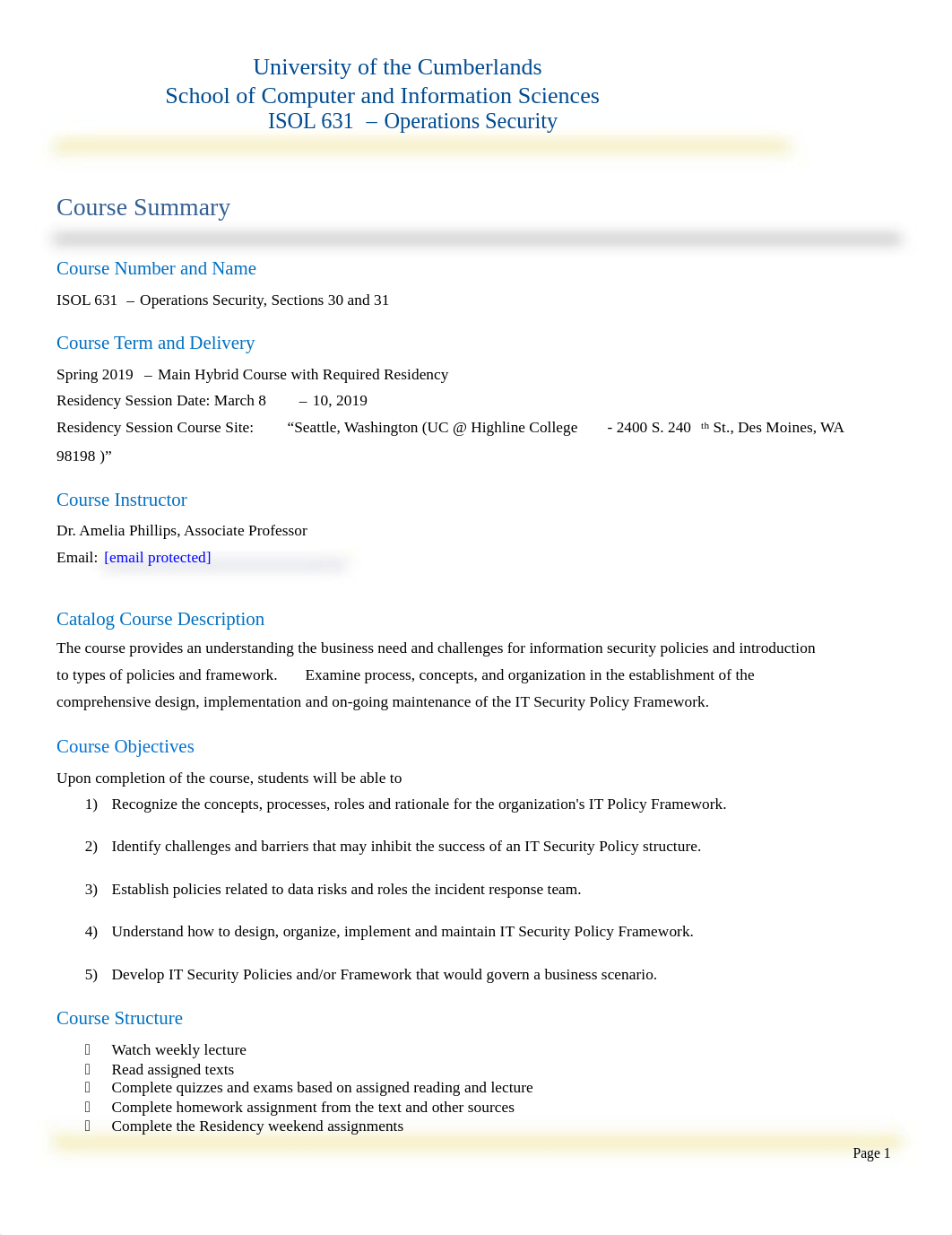 ISOL 631  Operations Security Syllabus Spring 2019 Main.pdf_dg4pag7rhz0_page1