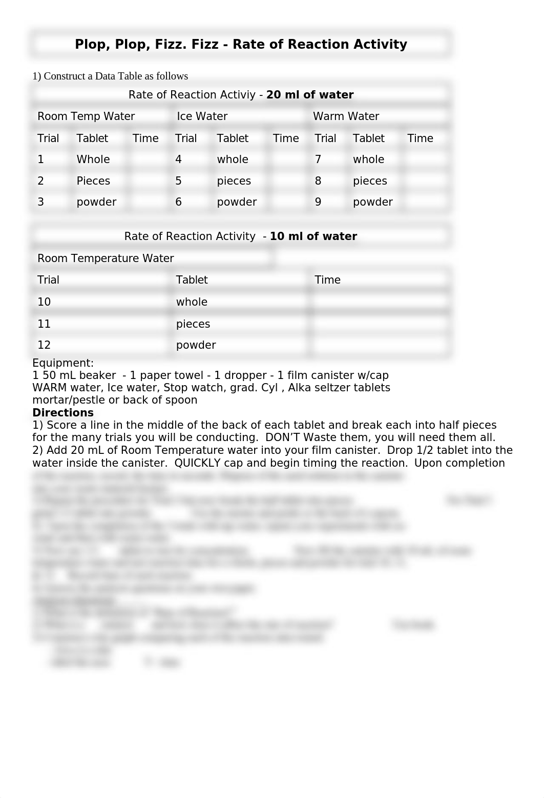 rates of reaction lab.doc_dg4tqvjj8up_page1