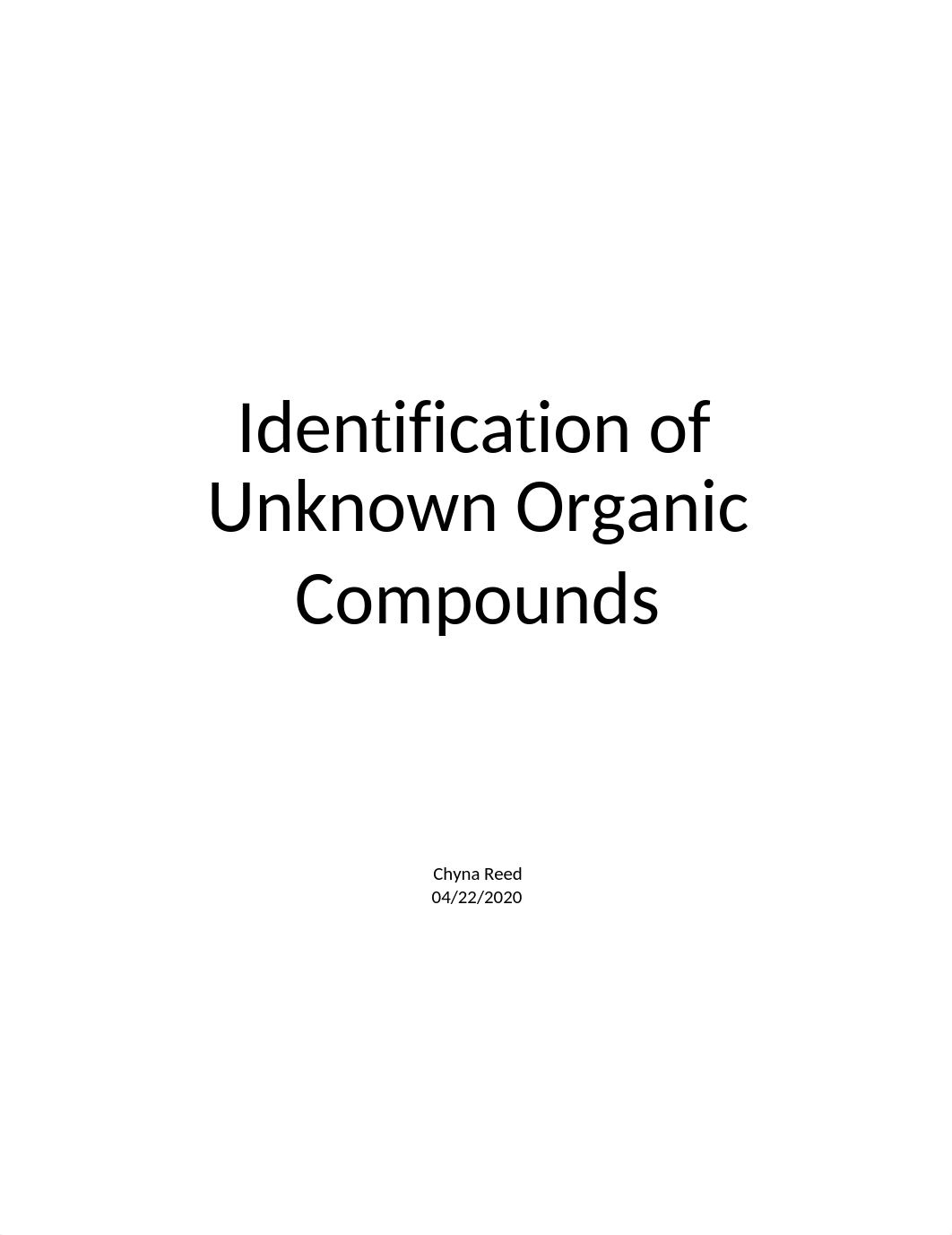 Identification of Unknown Organic Compounds.docx_dg4vgamfiw4_page1