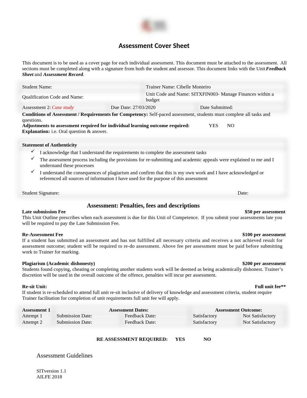 SITXFIN003 Assessment 2- Case Study.docx_dg4ynnfqzct_page1