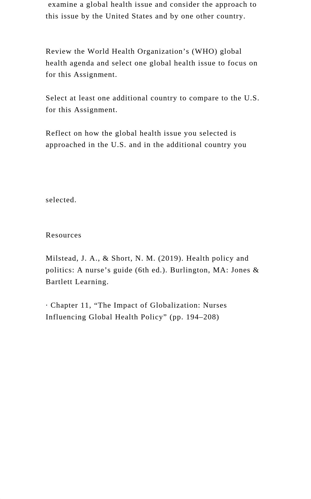 examine a global health issue and consider the approach to this.docx_dg515rz17yj_page2