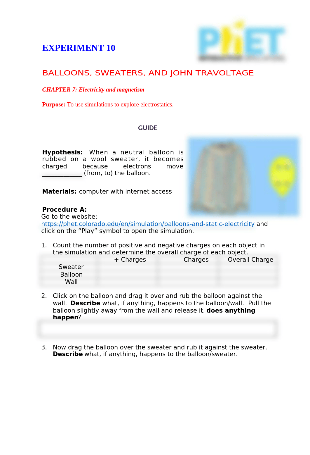 Experiment 10 - Balloons Sweaters and John Travoltage.docx_dg56mkr8u4j_page1