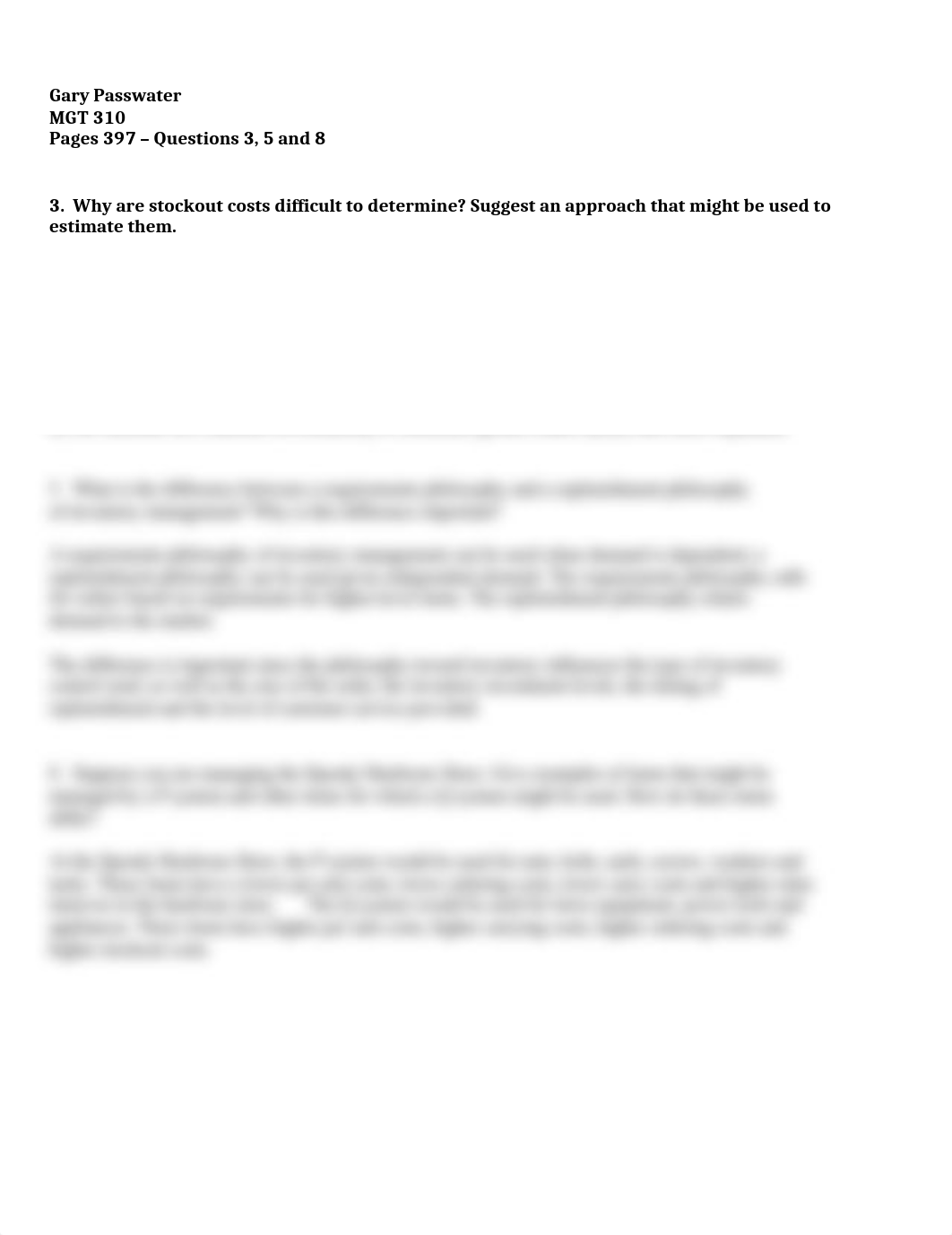 Gary Passwater MGT 310 Page 397 Questions_dg5m91iuvv7_page1