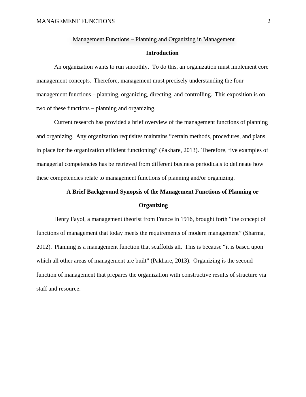 Management Functions - Planning and Organizing in Management OSexton Herzing U March 2015_dg5sv3qeits_page2