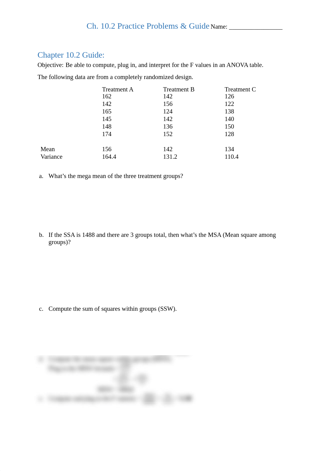 CIDM-2342_Chapter 10 - Exercise Assignment - ANOVA_SOLUTION.pdf_dg5tquezjfv_page1