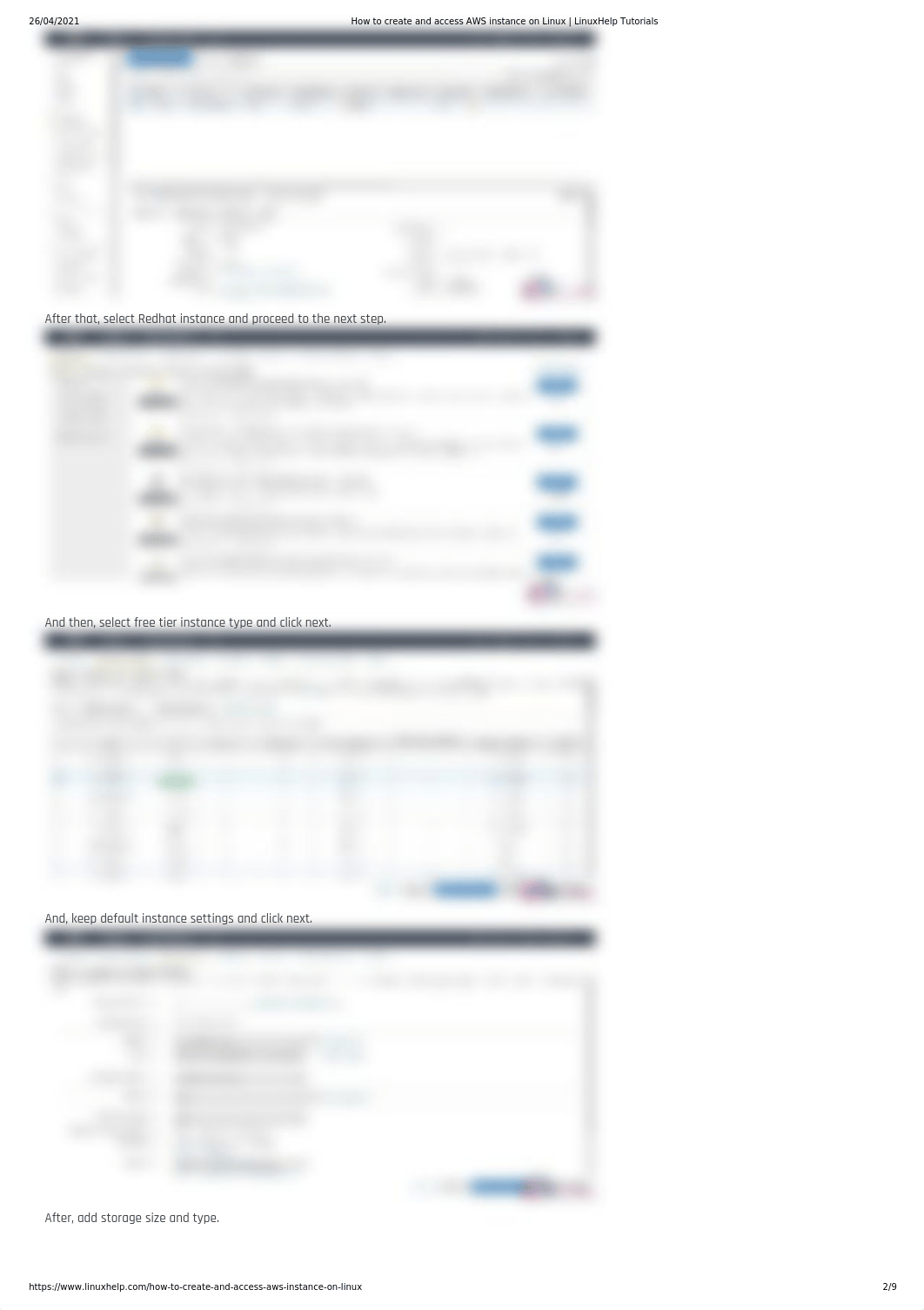 How to create and access AWS instance on Linux _ LinuxHelp Tutorials.pdf_dg5w24qka2s_page2