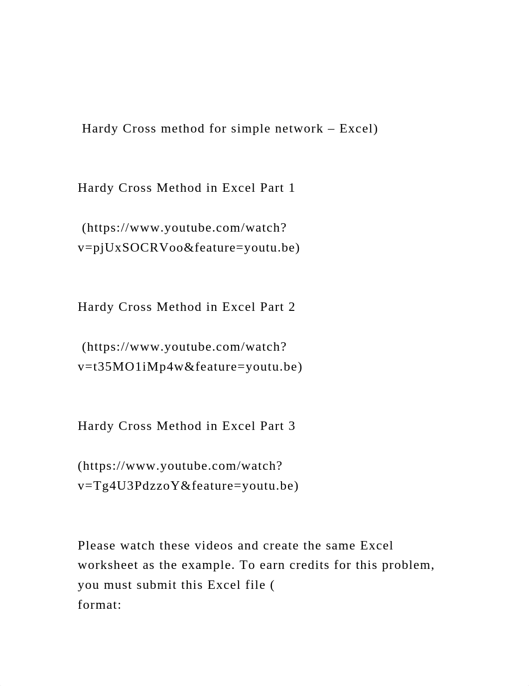 Hardy Cross method for simple network - Excel) Hardy Cros.docx_dg6aete6kum_page2