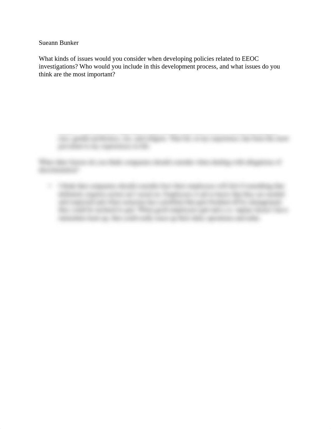 What kinds of issues would you consider when developing policies related to EEOC investigations.pdf_dg6g4ime44p_page1