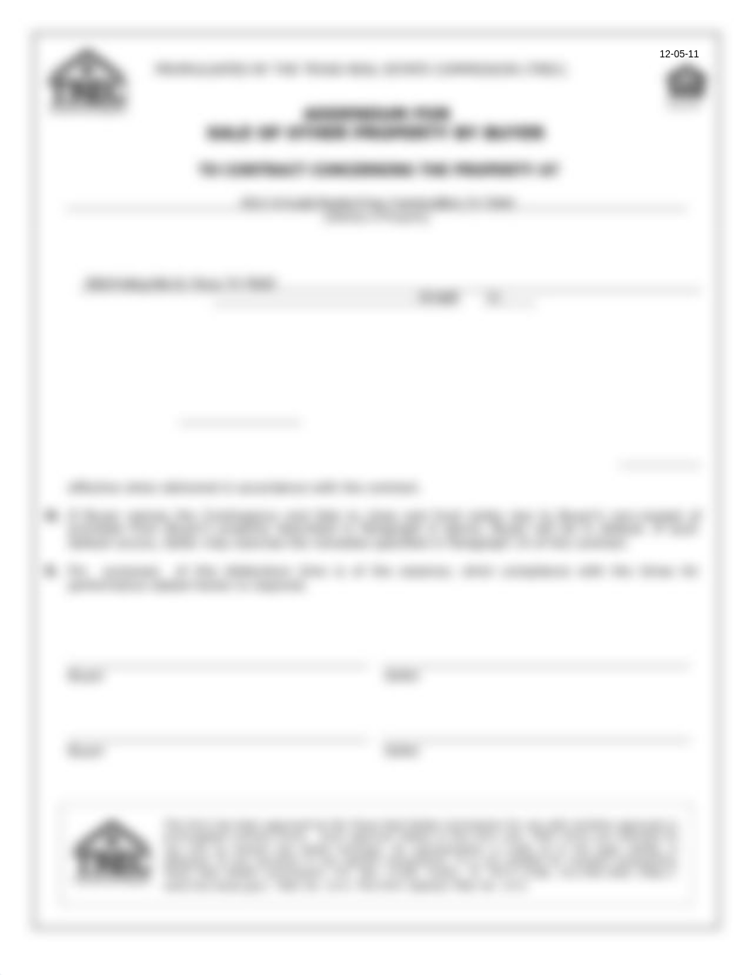 TREC NO. 10-6 ADDENDUM FOR SALE OF OTHER PROPERTY BY BUYER.pdf_dg6iylwa5j1_page1