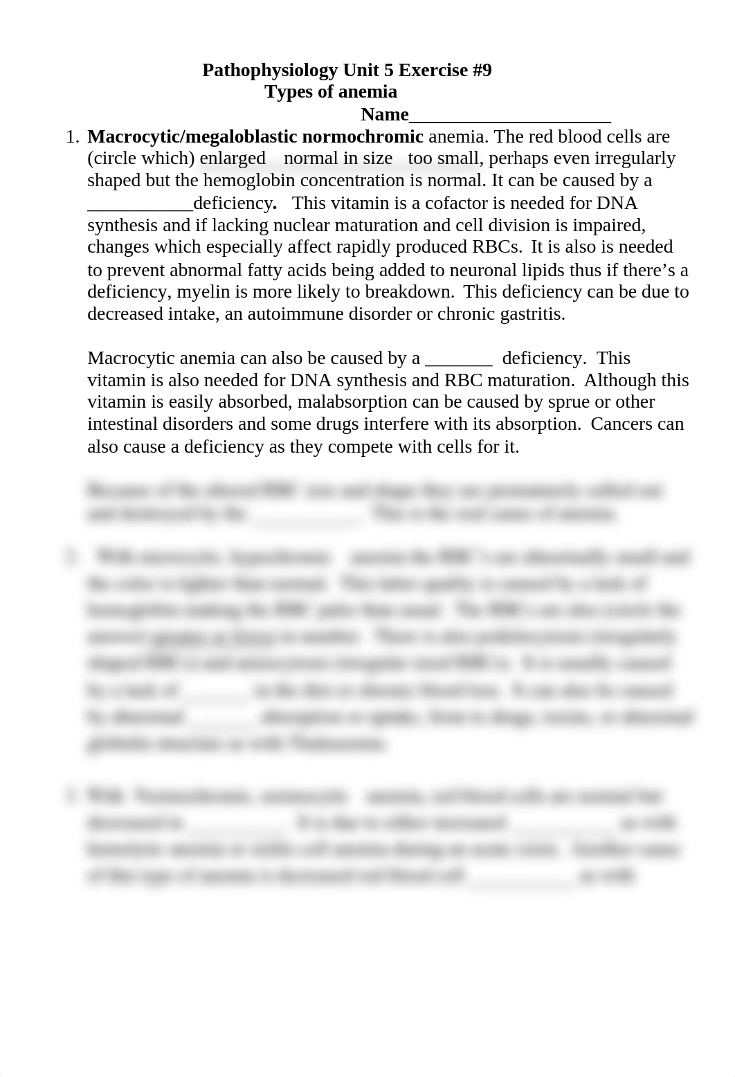 Exercise #9 Causes of anemia_dg71pzk2891_page1
