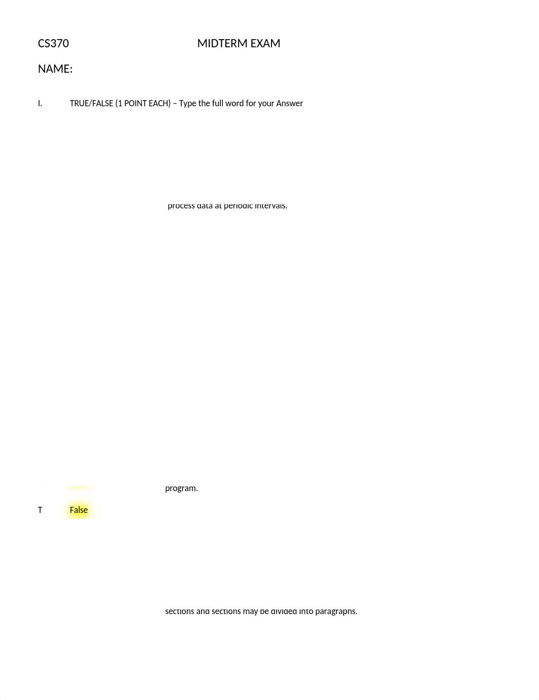 CS370     MIDTERM EXAM    Fall 2018.docx_dg725qugbqu_page1