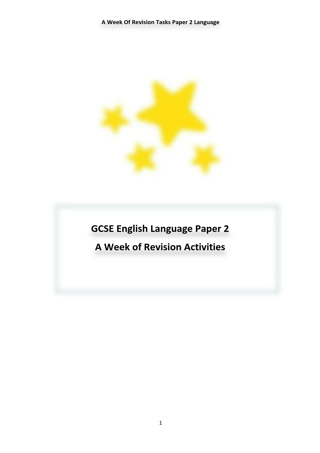 Paper 2 revison activities many texts.pdf_dg72lk4gw1x_page1