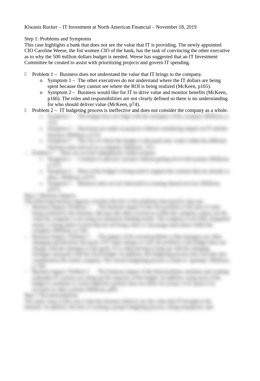 IT Investment at North American Financial BIA_Kiwanis Rucker.docx_dg791rm9f62_page1