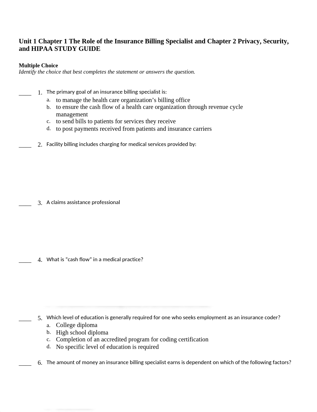 MBC 102 Ch. 1 & 2 Student Study Guide 2023 (1).doc_dg7avm75pl9_page1