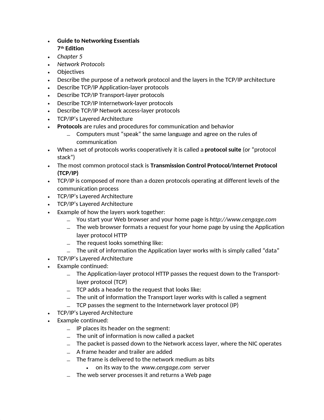 Guide to Networking Essentials exam notesss_dg7cj06tjd5_page1