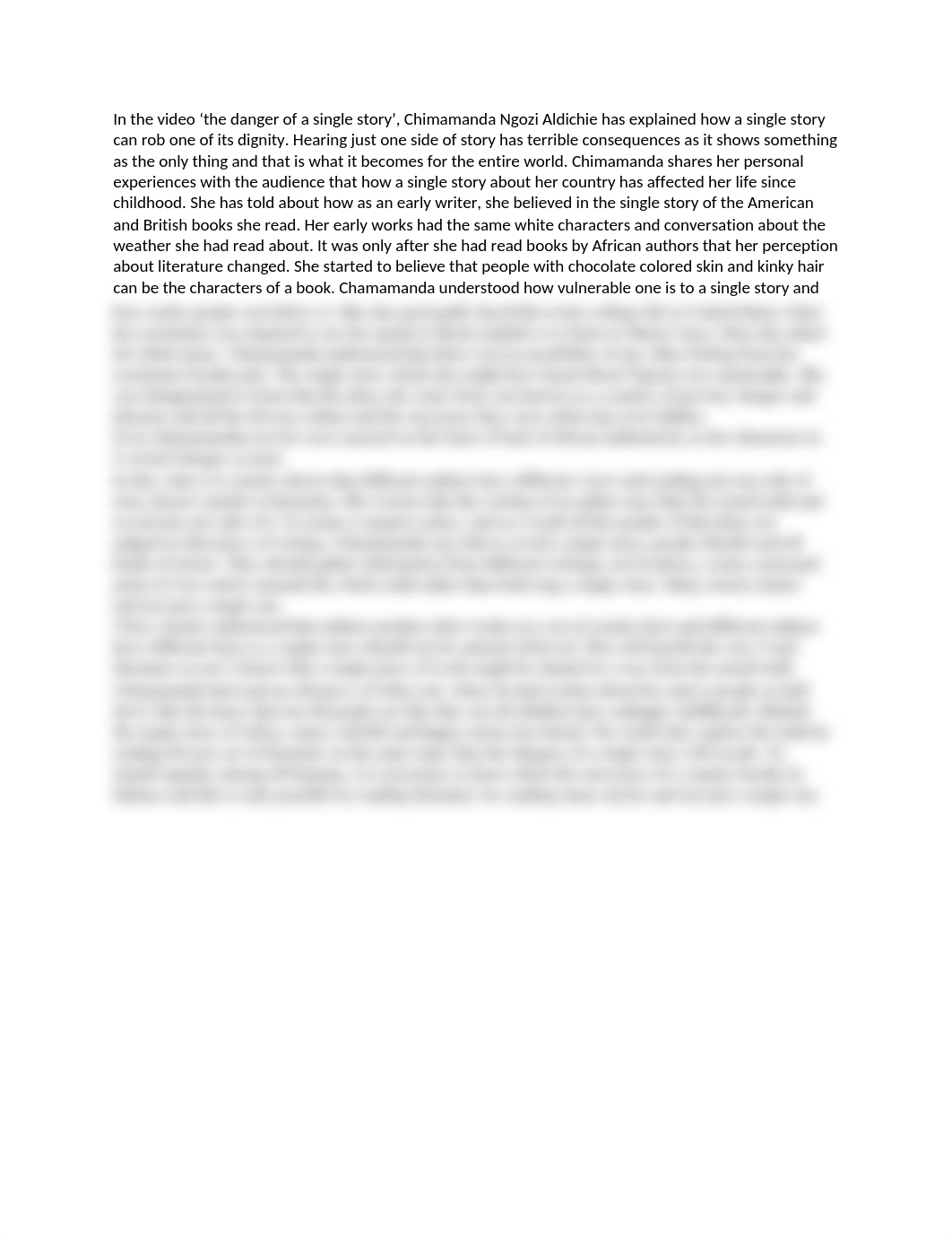 summary on the danger of a single story.docx_dg7i076h42t_page1