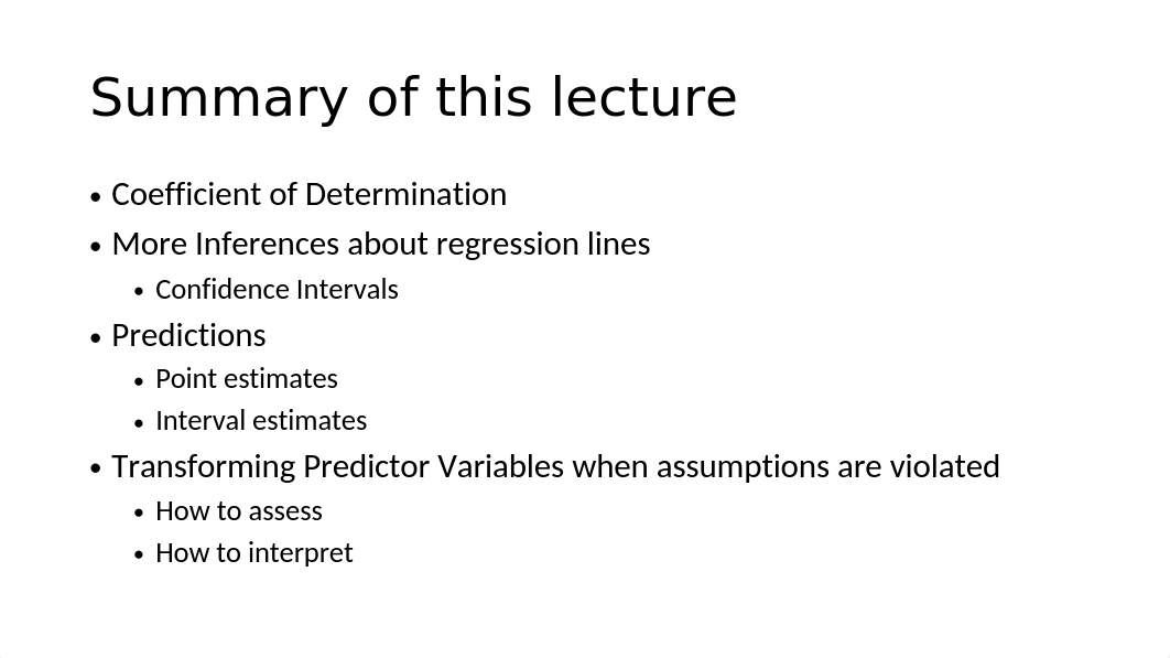 Lecture 17 - Regression 2 - Coefficient of Determination Interval Estimation and Transformation.pptx_dg812y2dkyf_page3