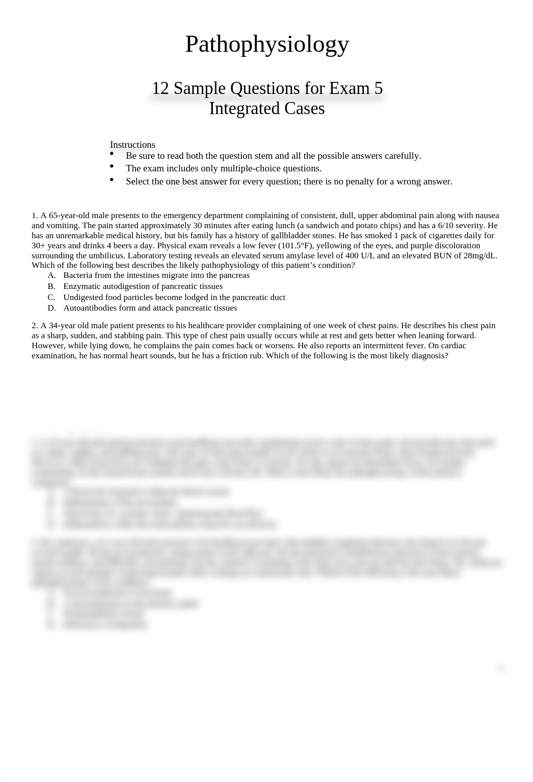 Practice Questions for Exam 5 Integrated Cases.docx_dg82agppbte_page1