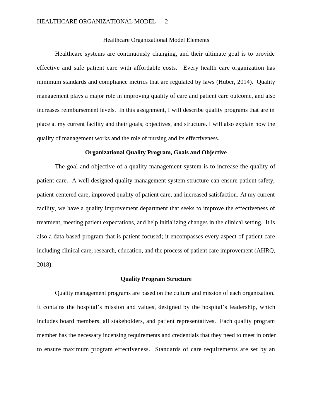 M3 A7 WA INSTRUCTIONS- ELEMENTS OF AN ORGANIZATIONAL MODEL OF HEALTH CARE PERFORMANCE, QUALITY ASSES_dg85nlq40x1_page2