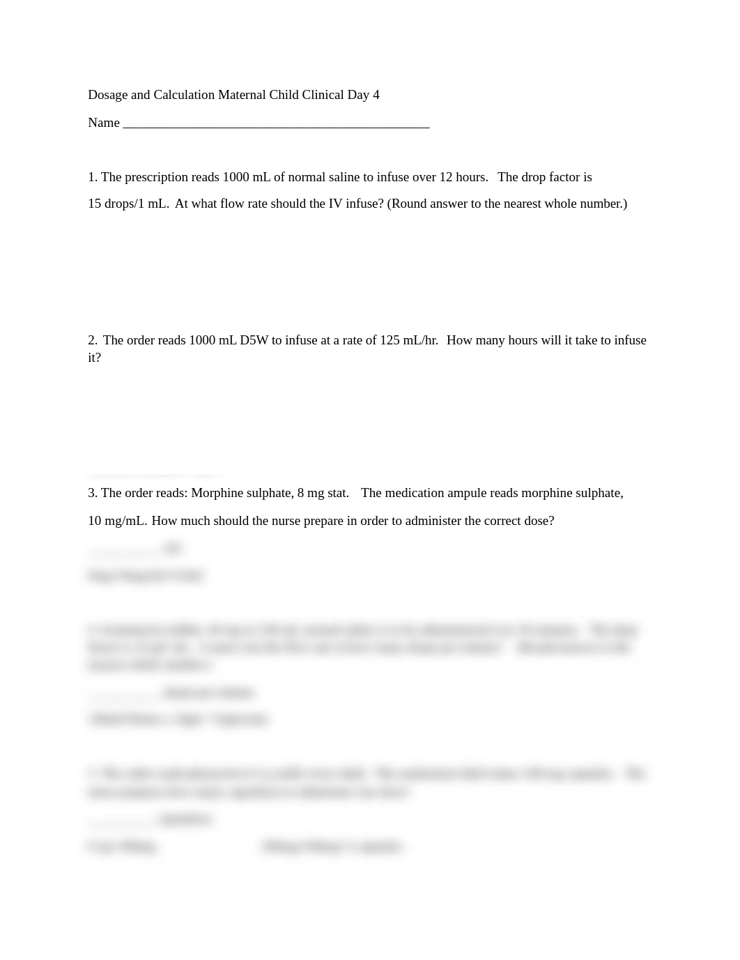 Dosage Calculation Clinical Day 4.docx_dg86oto920n_page1