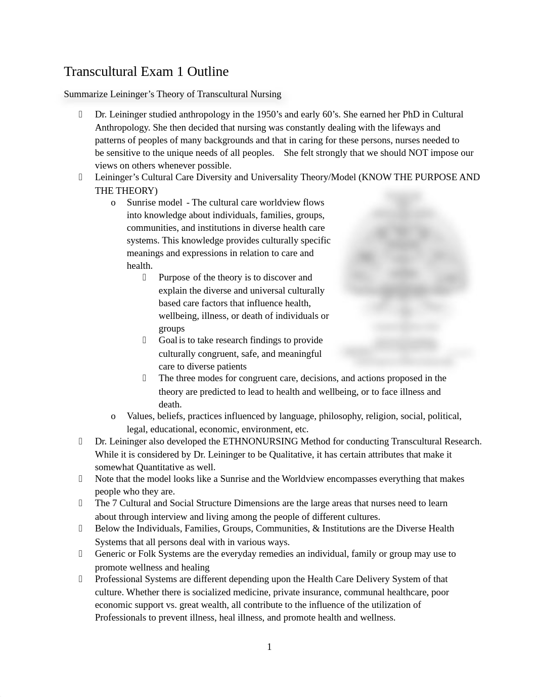 Transcultural Exam 1 Outline.docx_dg8b4iywoyn_page1