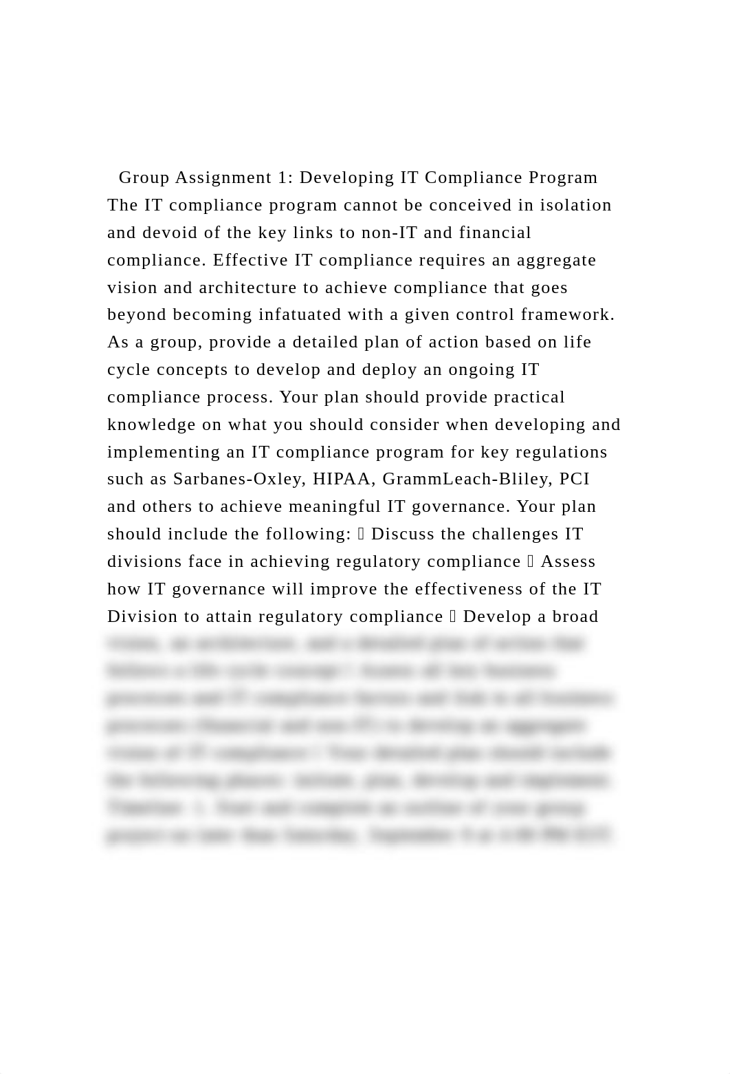 Group Assignment 1 Developing IT Compliance Program The IT com.docx_dg8p43wte2r_page2