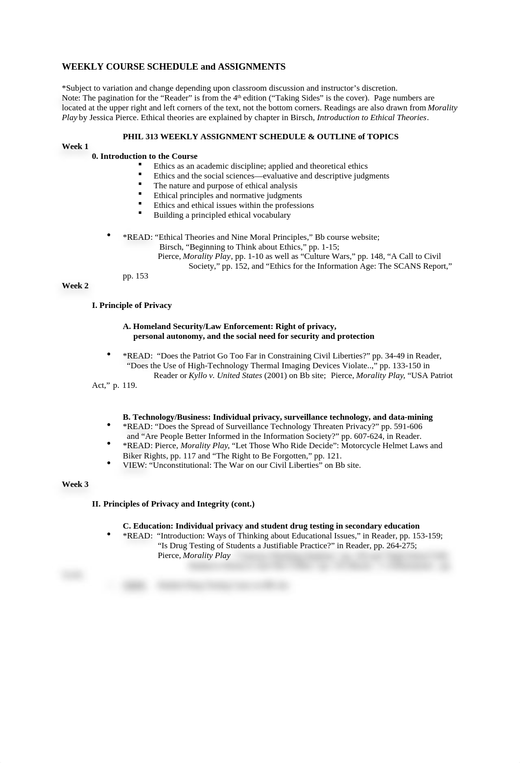 PHIL 313 Weekly Schedule and Reading Assignments Fall 2019.docx_dg90j0ocx6u_page1