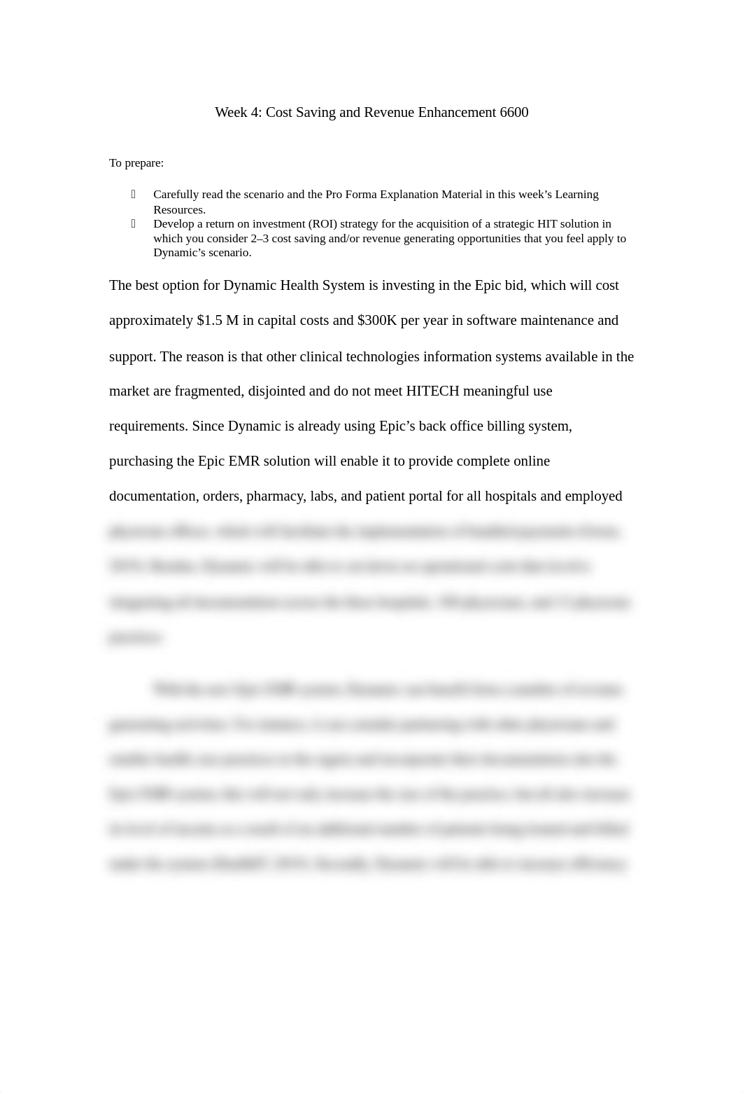 Week 4 Cost Savings and Revenue 6600.docx_dg92kpcvgb8_page1