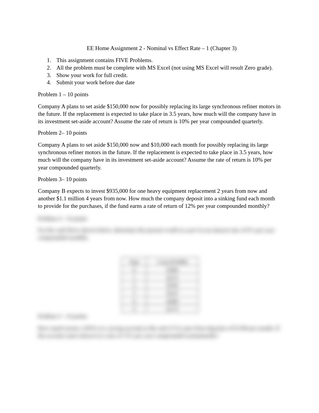 EE Home Assignment 2 - Nominal vs Effect Rate - 1.docx_dg9d9yyfz1l_page1