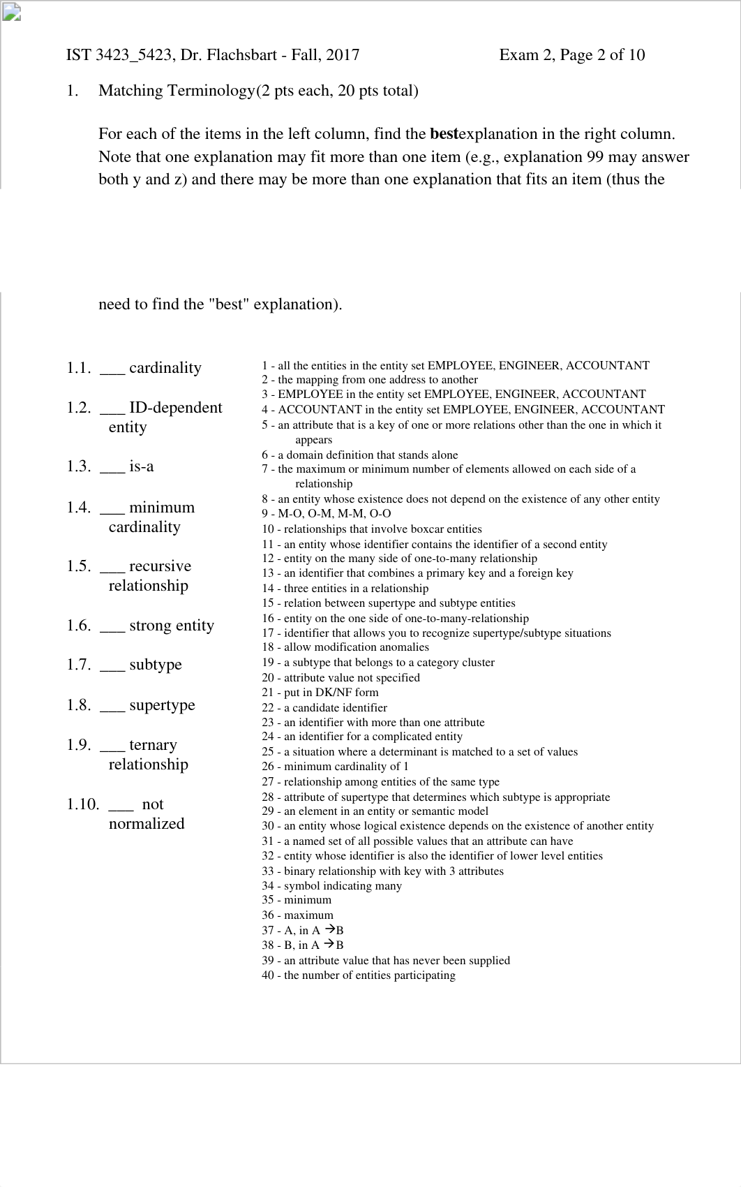 Old IST3423 F17 Exam 2.doc_dg9ou53umla_page2