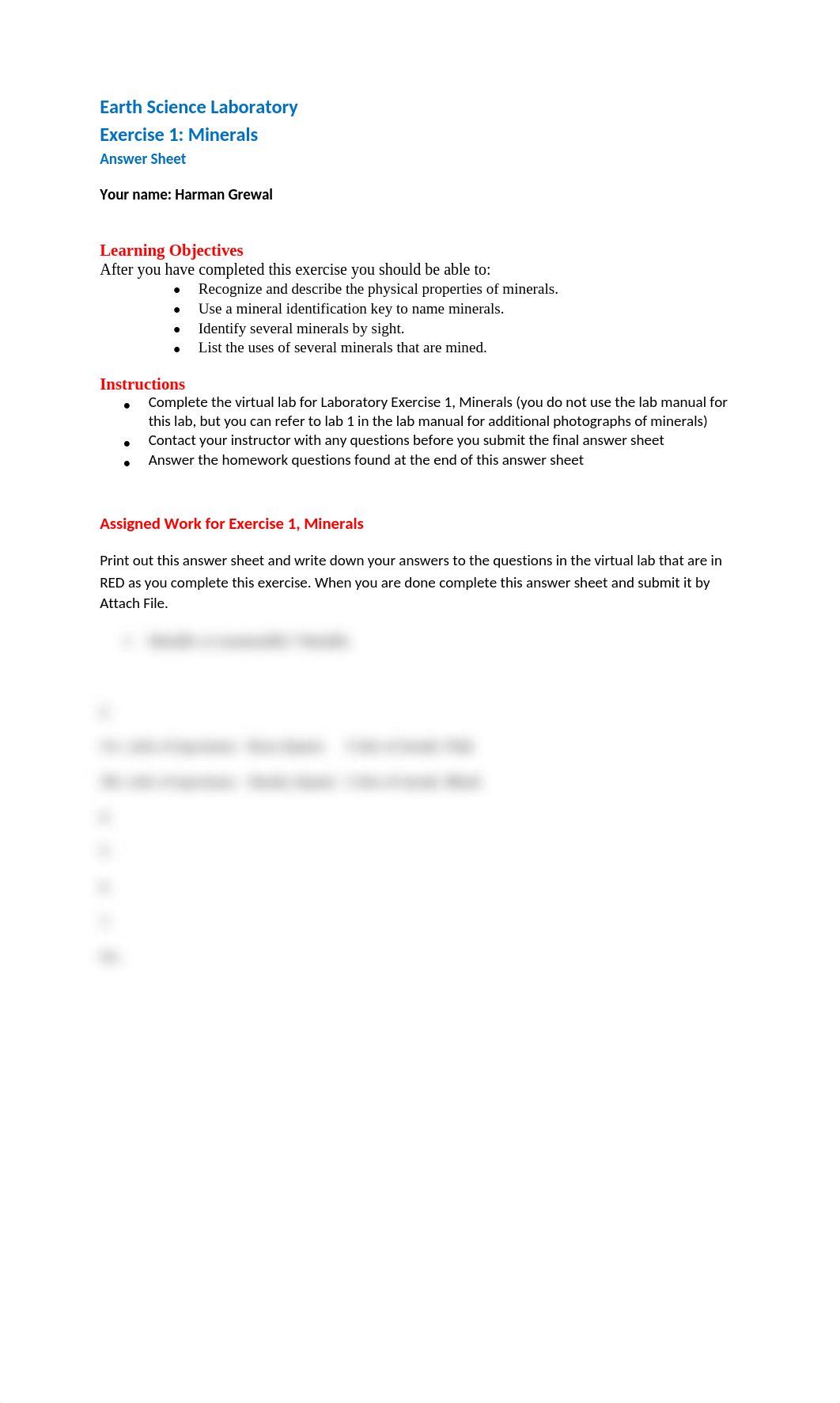 Answer Sheet for Exercise 1 Minerals(1) (5).doc_dgatxjo9meu_page1