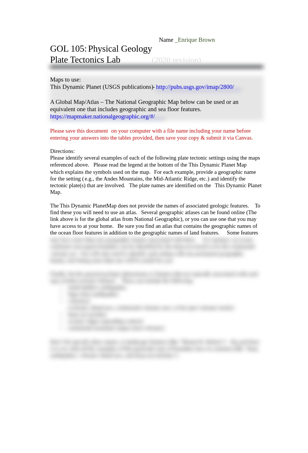 Enrique Brown _Module 02 Plate Tectonic Lab.docx_dgb2m5i5k8j_page1