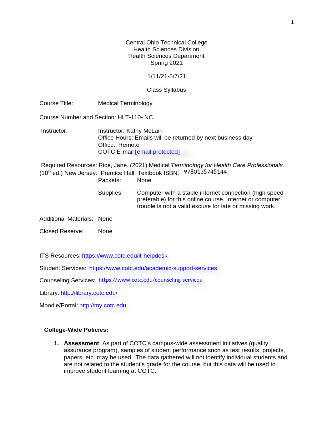 HLT 110 Syllabi SP21- Revised.docx_dgbx99mneii_page1