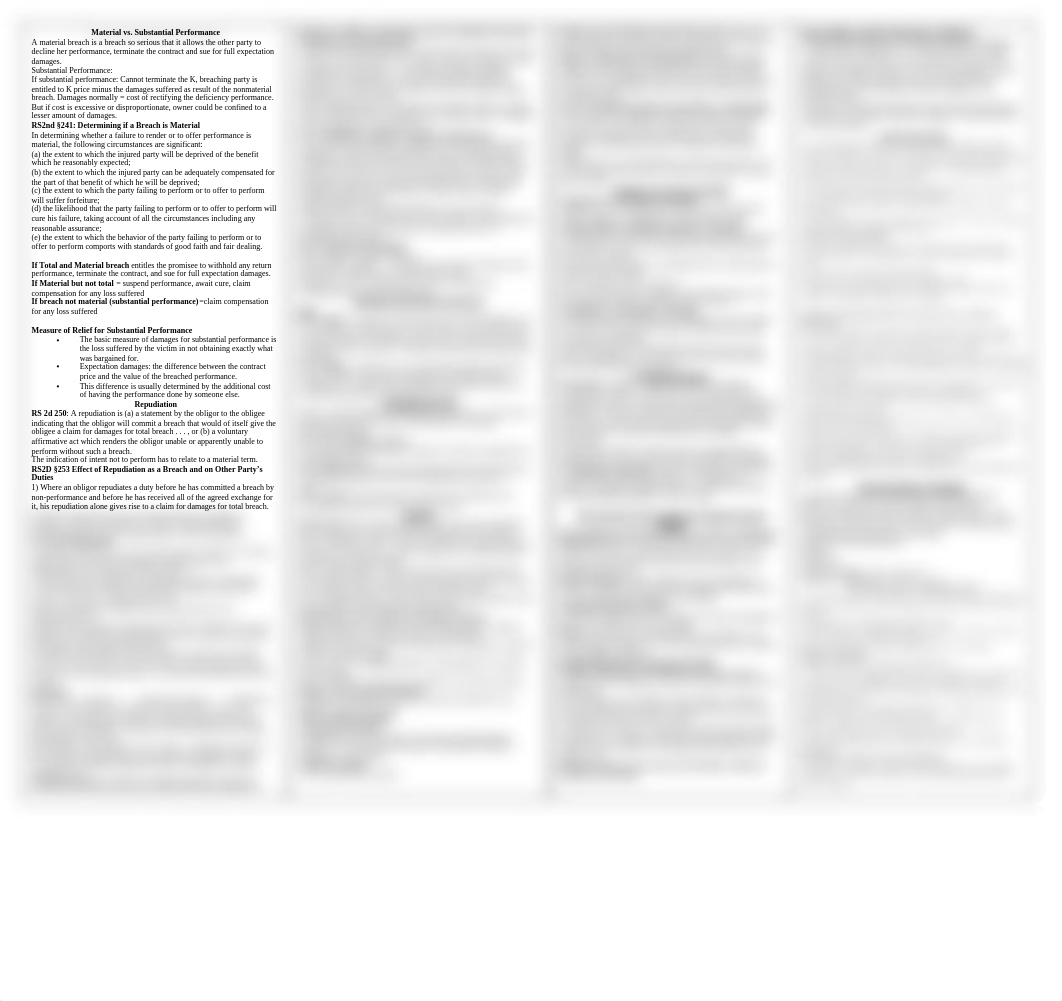 Contracts II Final Cheat Sheet_dgc5lw0g4k8_page1