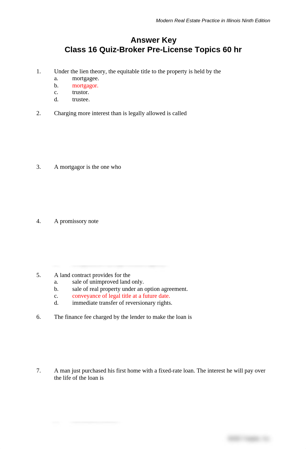 Answer Key Class 16 Quiz-Broker Pre-License Topics 60 hr.docx_dgcca3mdt8q_page1