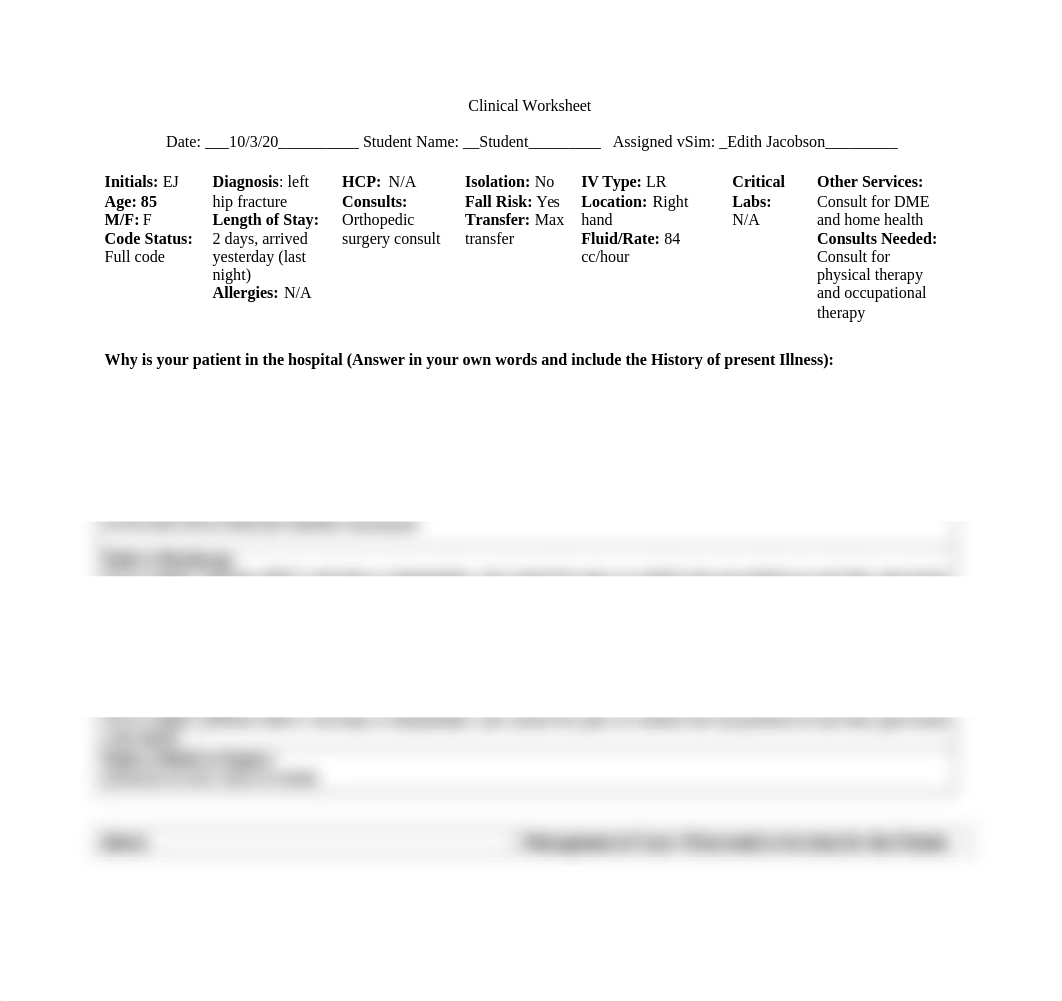 vSim Clinical Worksheet Edith Jacobson.docx_dgcdspi8tr3_page1