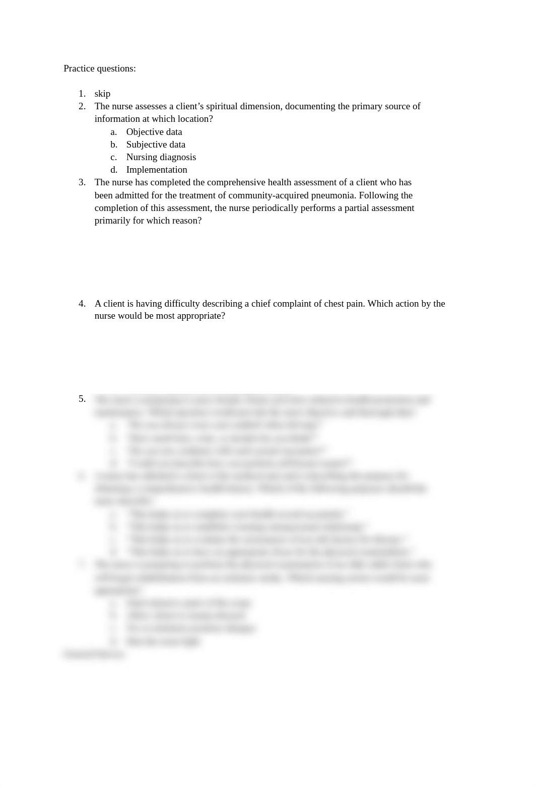 NCLEX Style Questions -- Review for Exam 1_dgcr3xhd4wk_page1