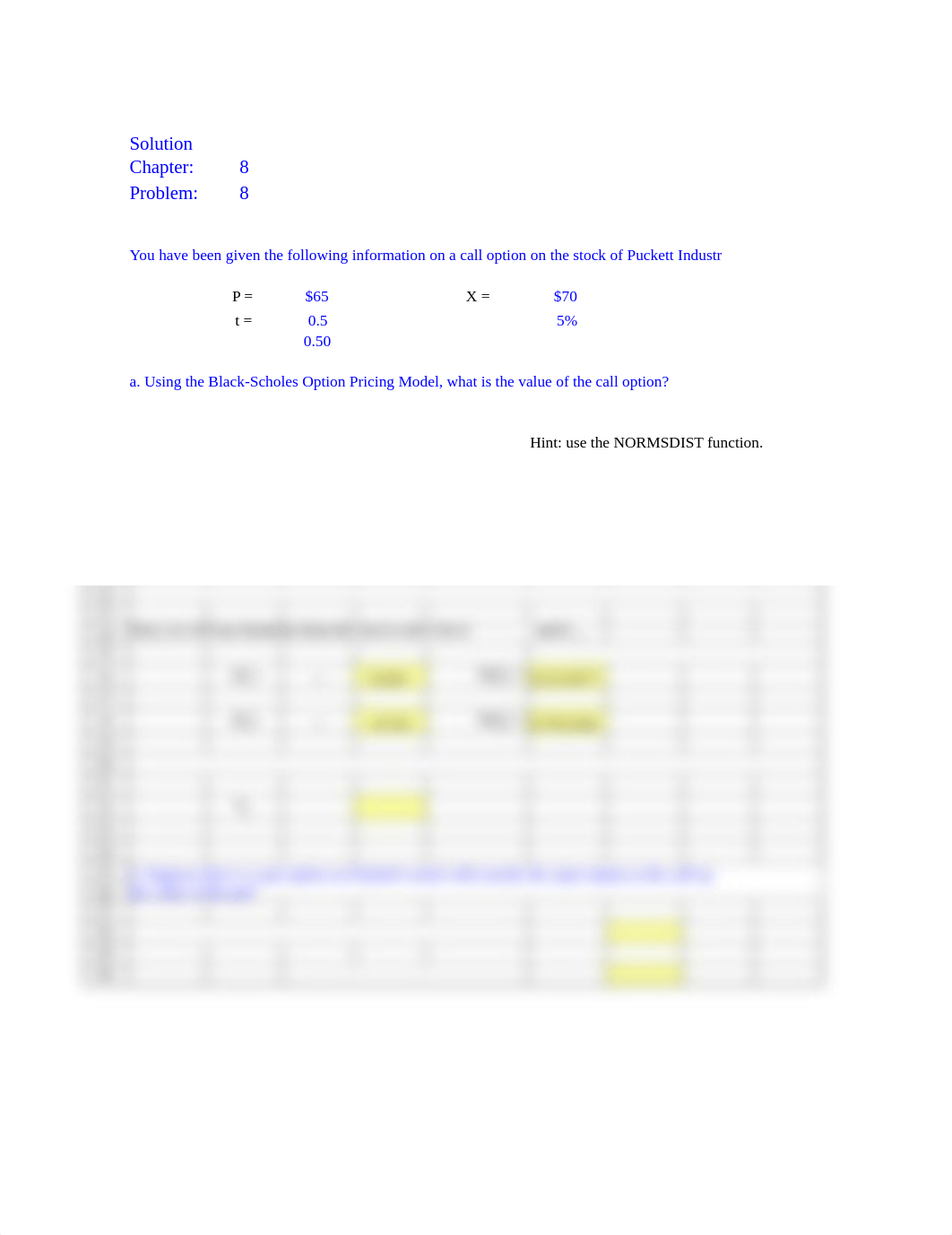 Ch08 P08 Build a Model Solution.xlsx_dgcuei7lxxv_page1