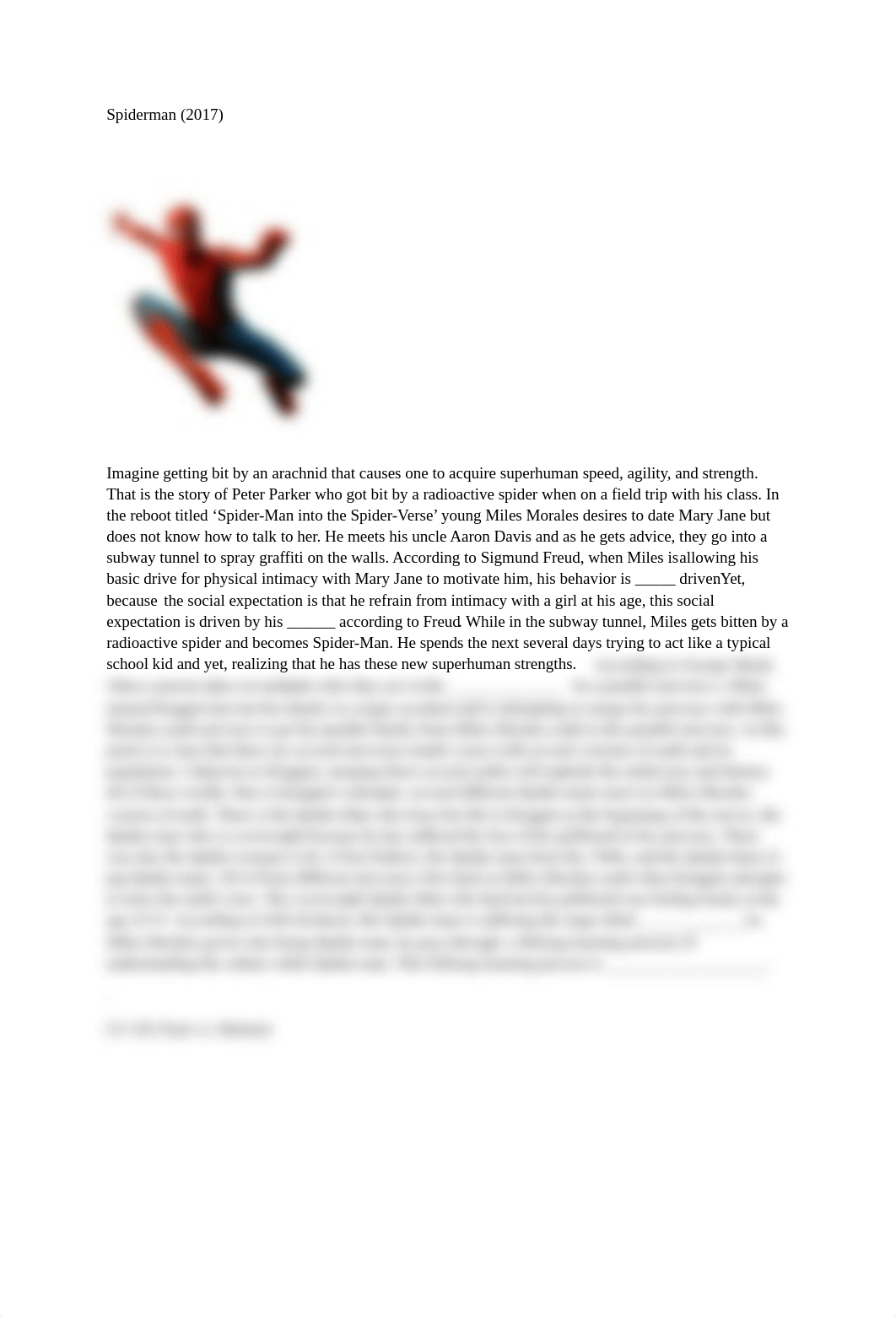 Spiderman (Question Four).docx_dgd606db8jl_page1