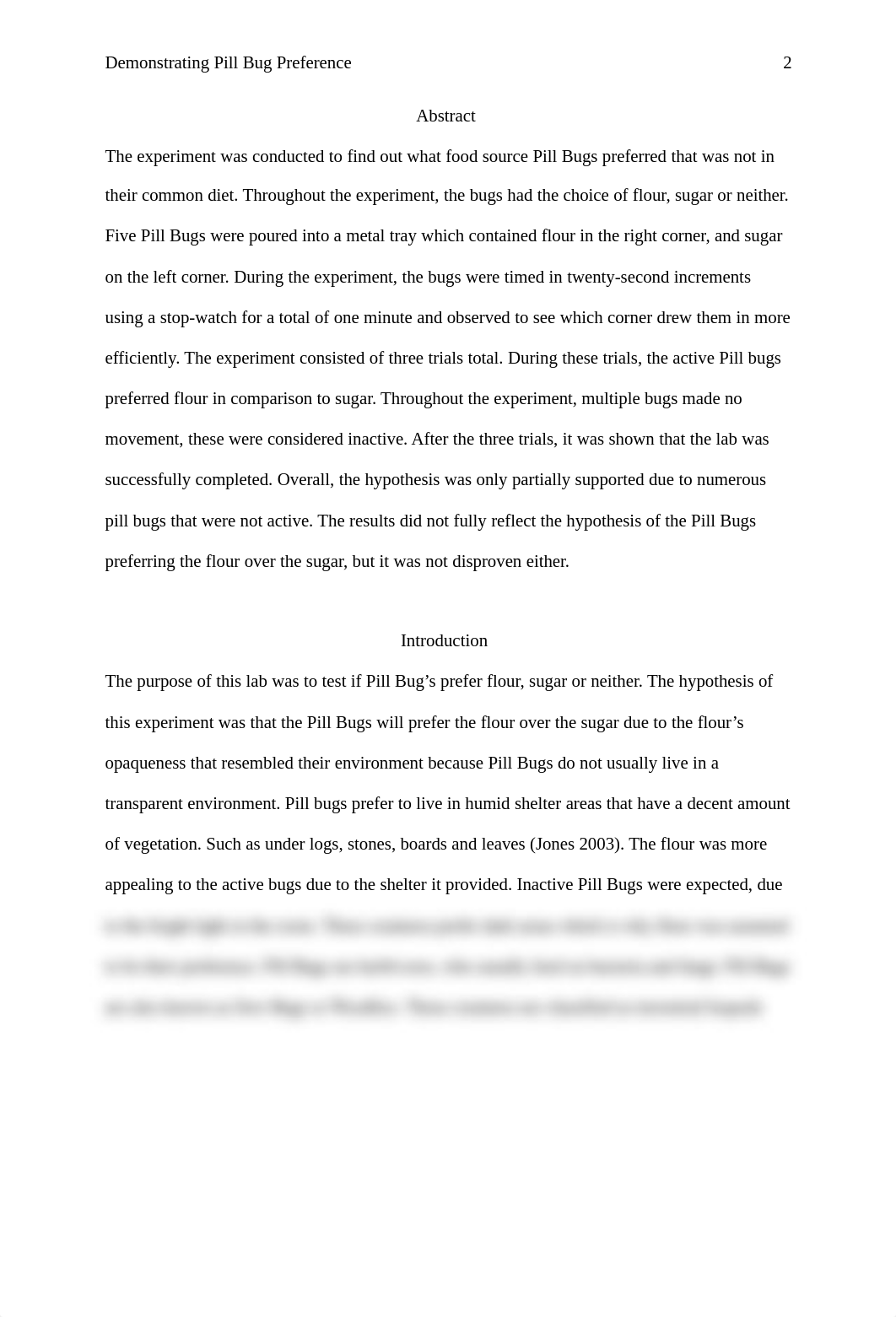 Demonstrating Pill Bug Preference KC lab report.pdf_dgdctd1dvrf_page2