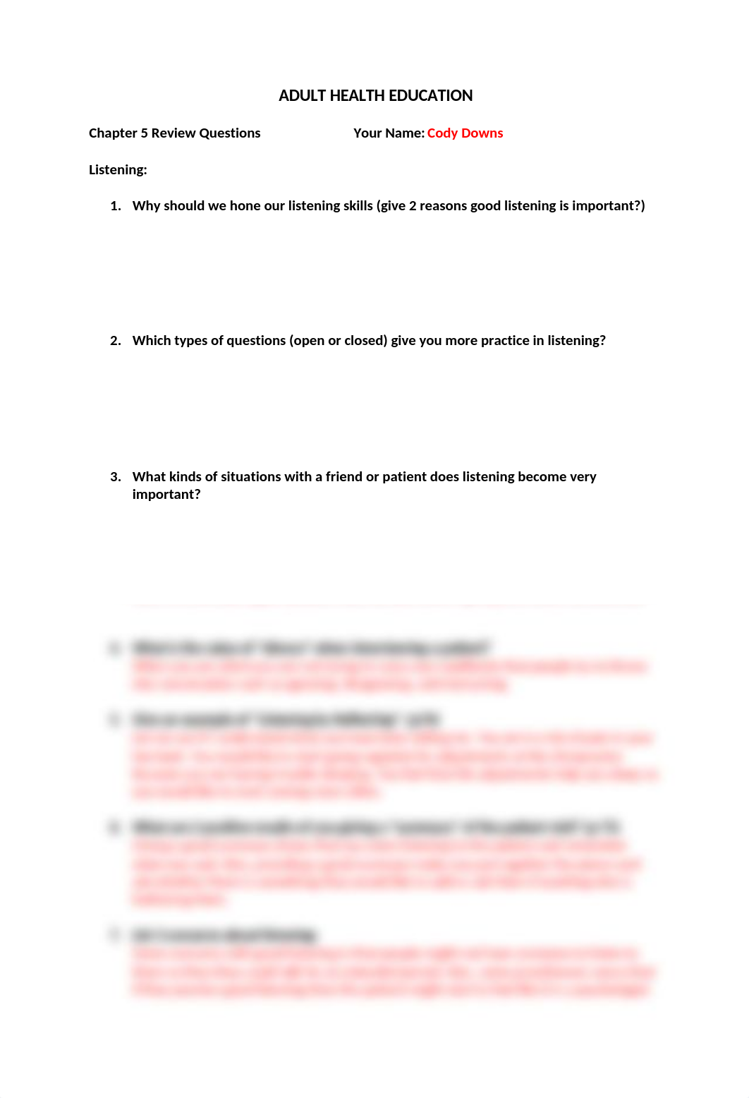 Chapter 5 questions ADULT HEALTH EDUCATION listening.docx_dgddbje7uxl_page1