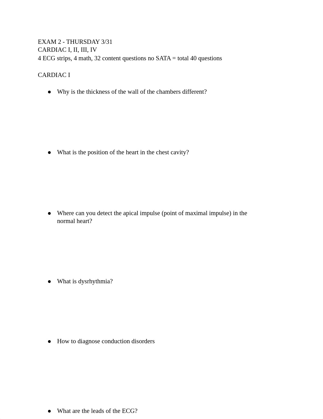 CARDIAC I, II, III, IV STUDY GUIDE.pdf_dgdixvgdkap_page1