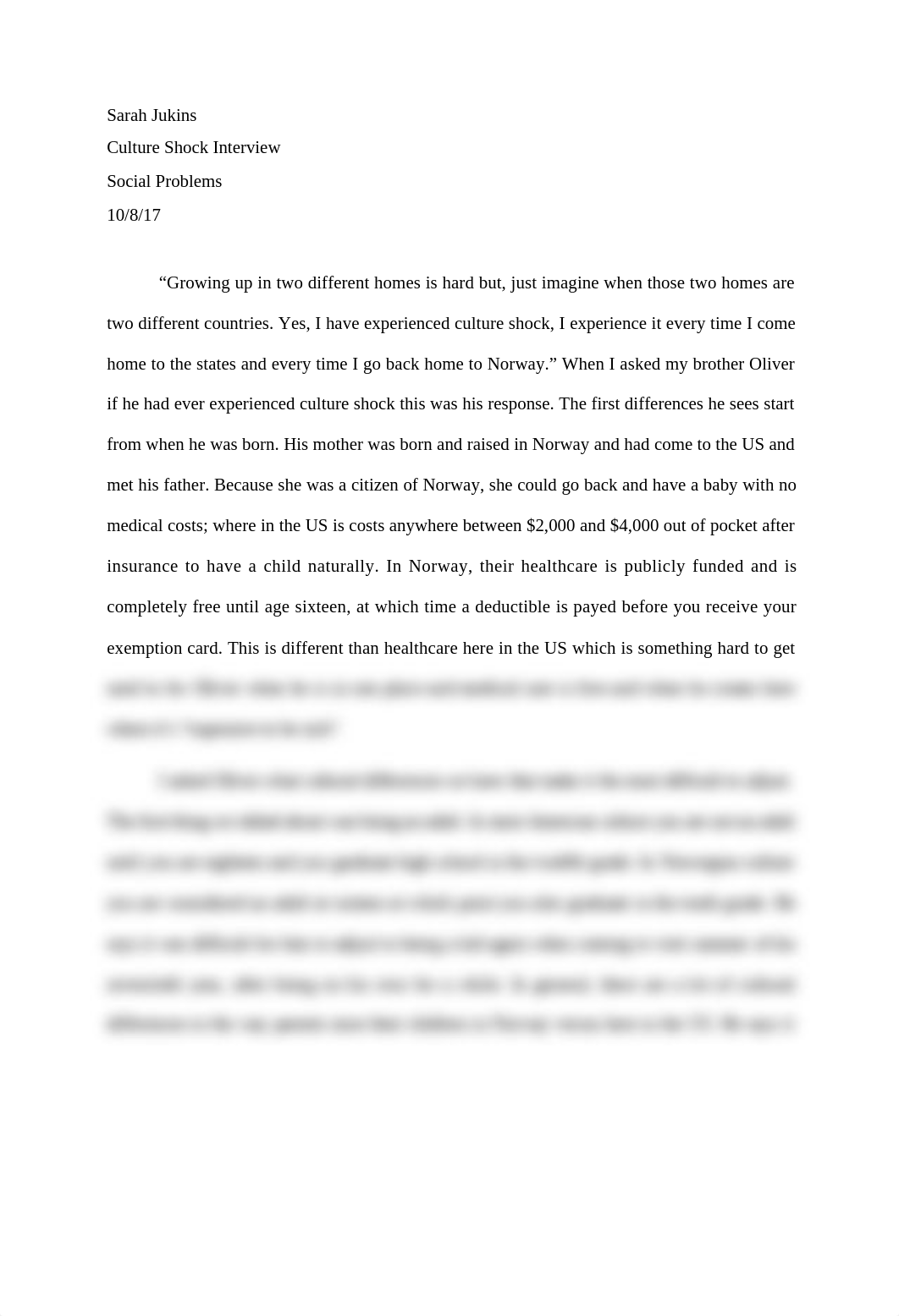 Culture shock Essay.docx_dgdp6wx5qv5_page1