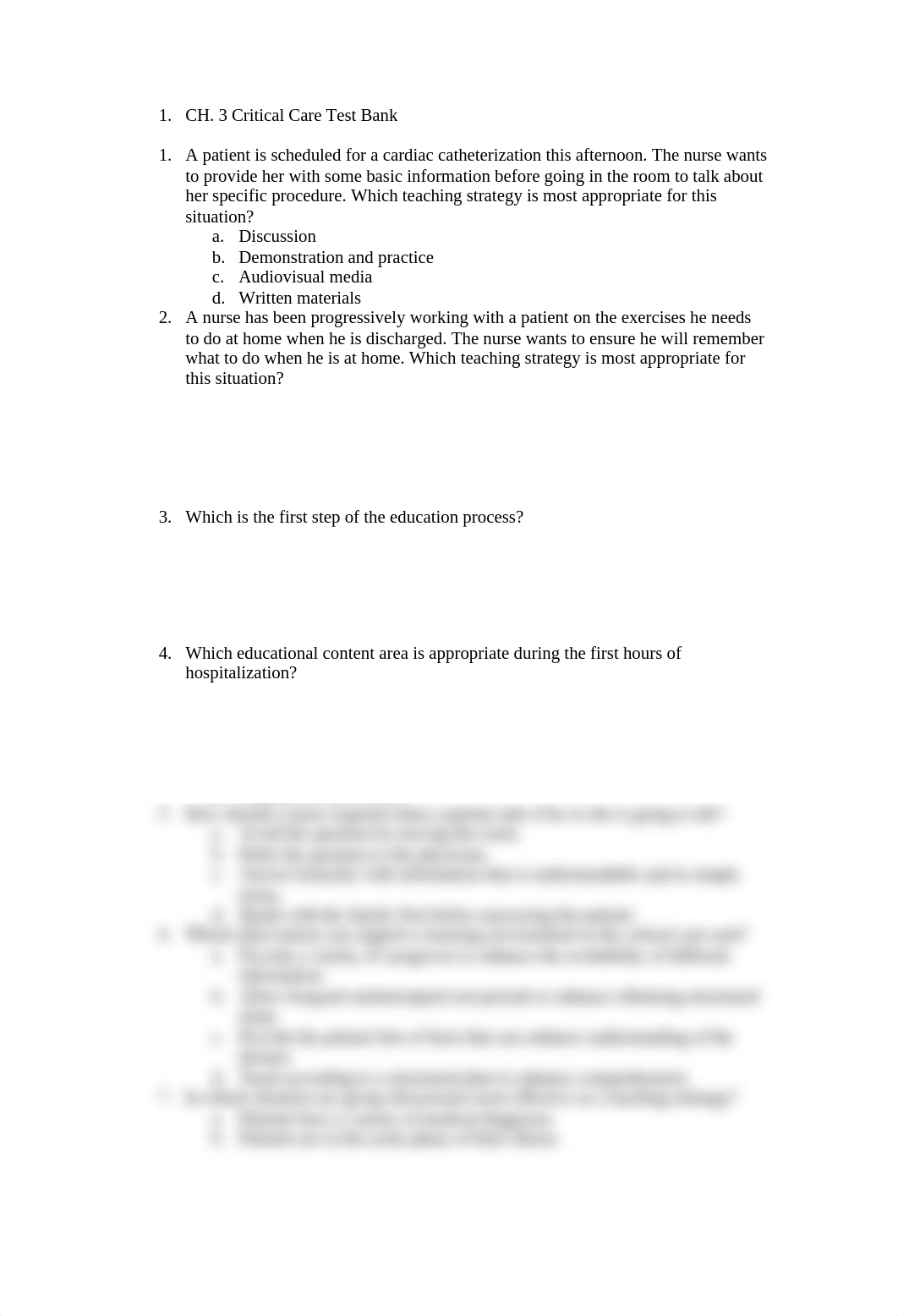 Ch 3 Critical Care Test bank.docx_dgdxa8jxrbk_page1