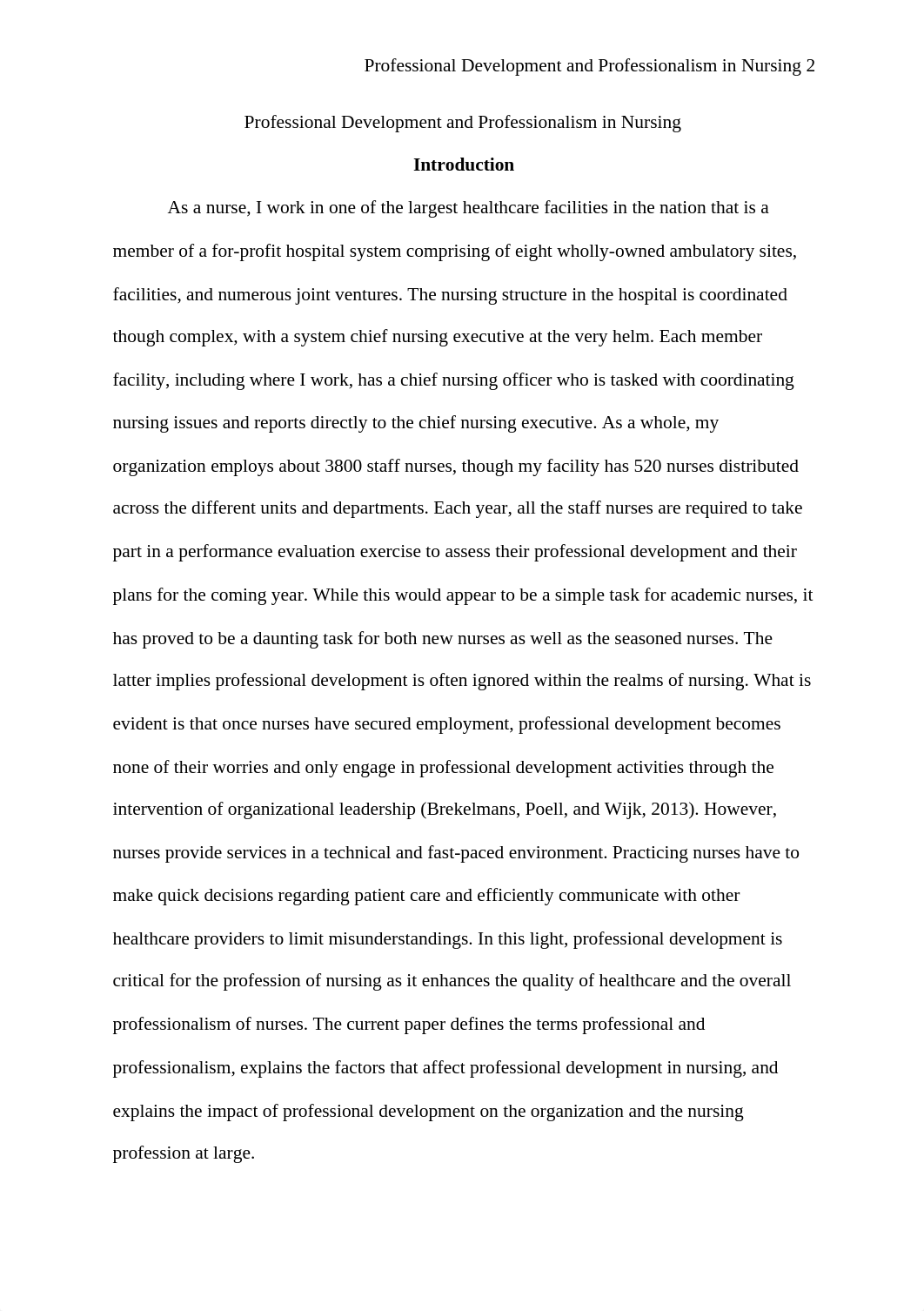 HARVARD PROFESSIONAL DEVELOPMENT AND PROFESSIONALISM IN NURSING.docx_dge1zdkpsv8_page2