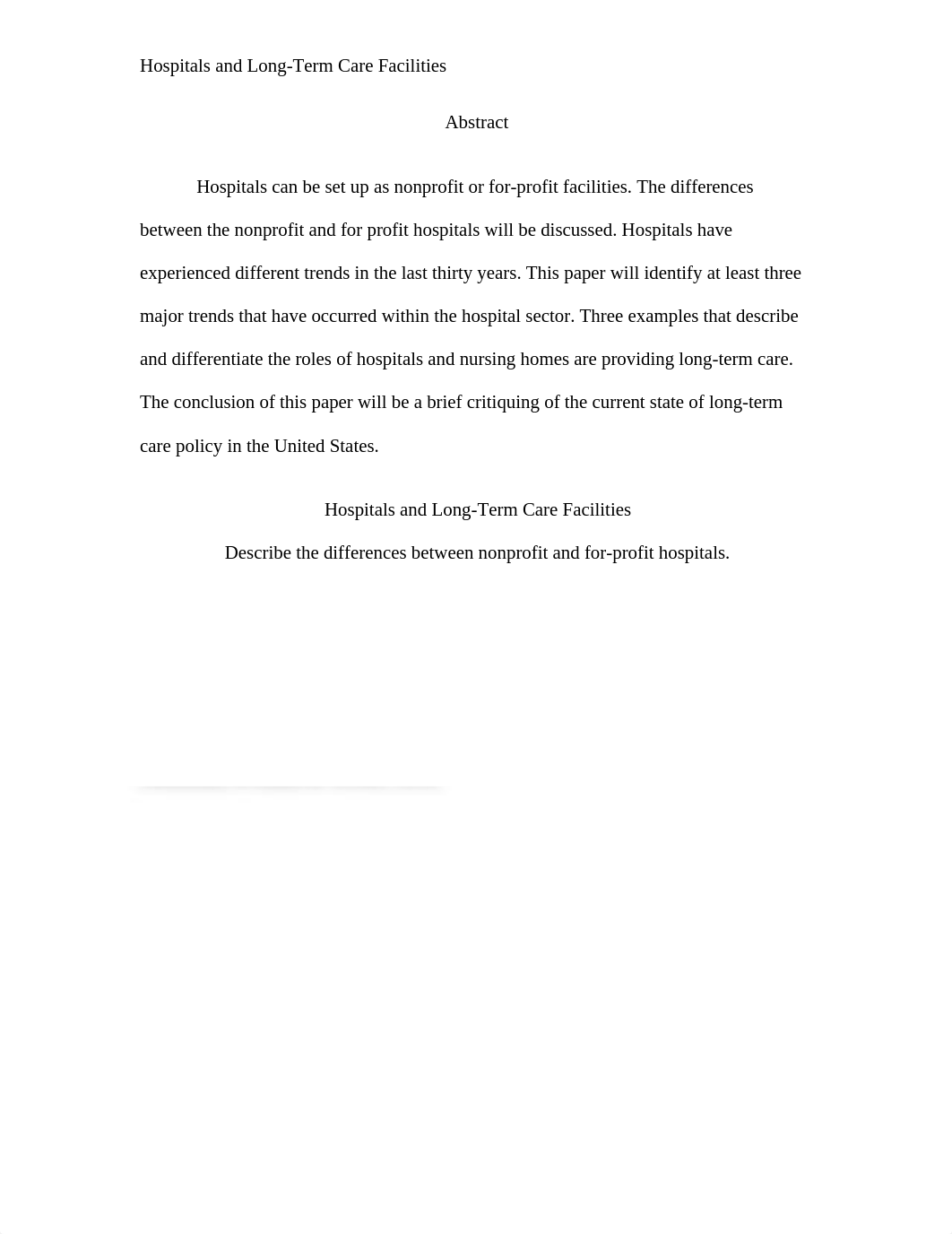 HSA 500 - Hospitals and Long-Term Care Facilities Paper (APA FORMAT + REFERENCES)_dge3exg65ae_page2